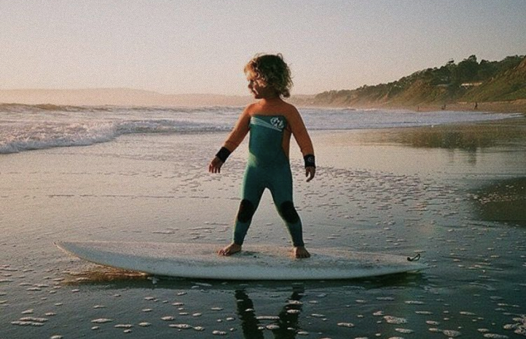 Child with Beach View